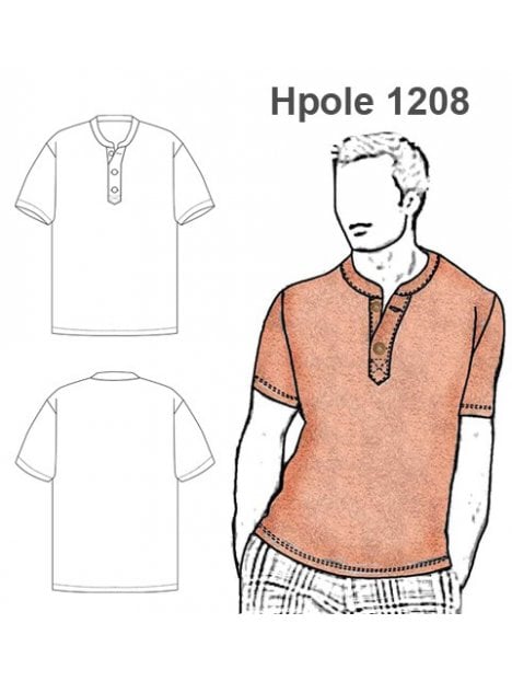POLERA CUELLO MAO