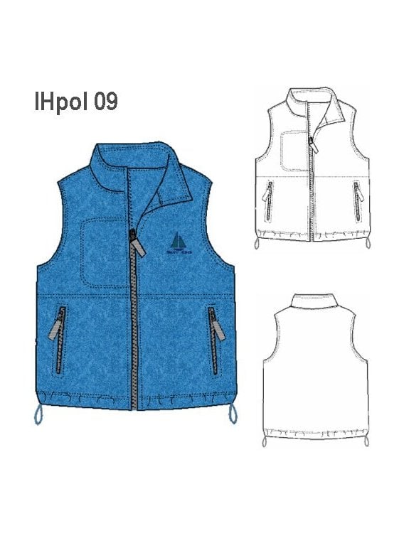 POLERON CHALECO NIÑO 0909