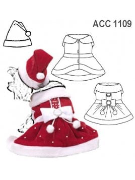 VESTIDO PASCUERA PERRO ACC 1109