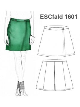 FALDA SHORT ESCOLAR 1601