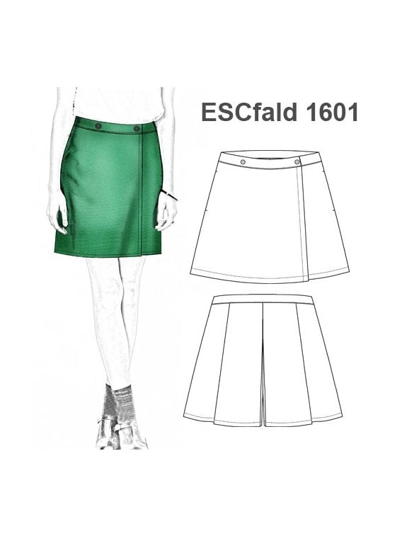 FALDA SHORT ESCOLAR 1601