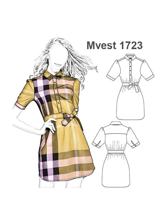 VESTIDO CAMISERO MUJER