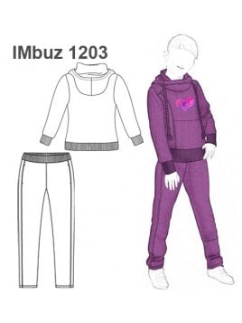 BUZO BASICO NIÑA 1203