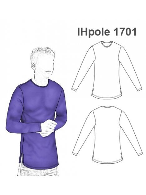 POLERA REMERA BASICA SLIM FIT 