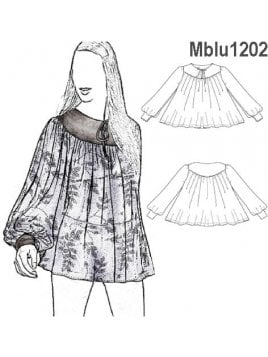 BLUSA FORMA REDONDEADA