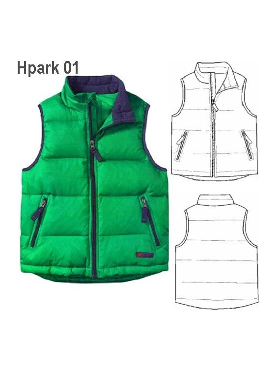 PARKA SIN MANGAS HOMBRE,