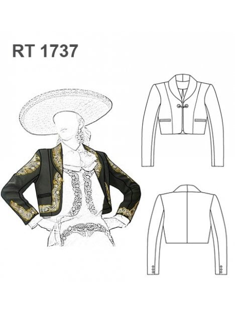 CHAQUETA CHARRA RT 1737
