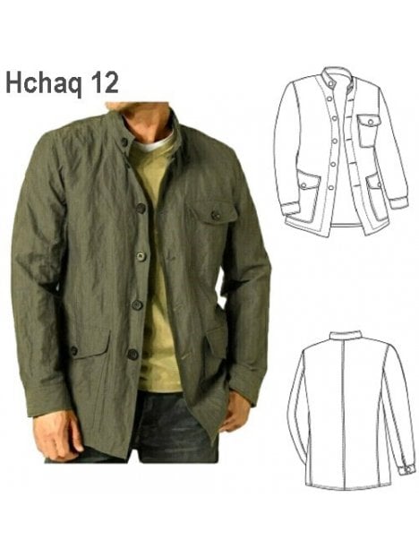 CHAQUETA CUELLO MAO HOMBRE