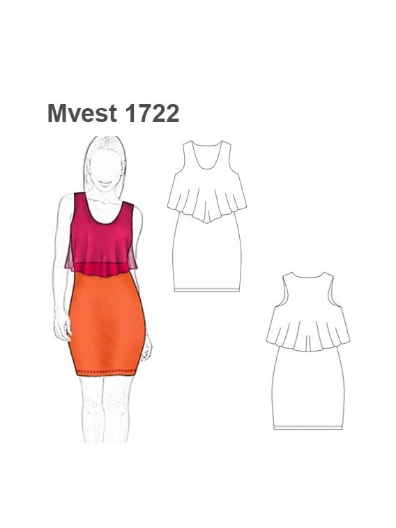 VESTIDO CORTO AJUSTADO MUJER