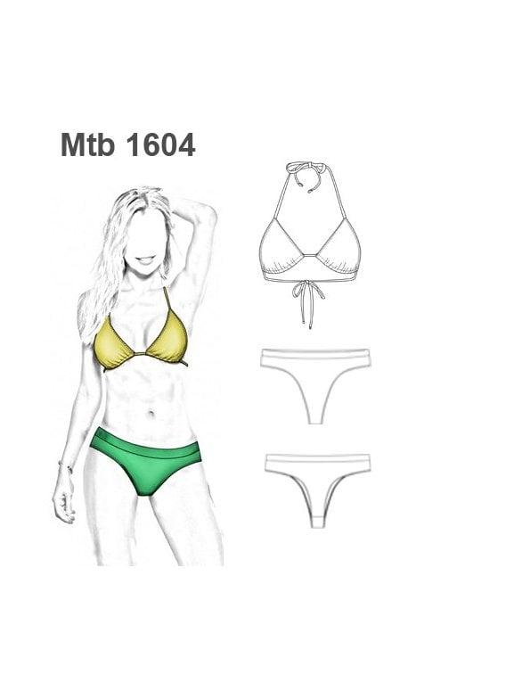 TRAJE DE BAÑO BIKINI MUJER 1604