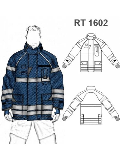 CHAQUETA BOMBERO RT 1602