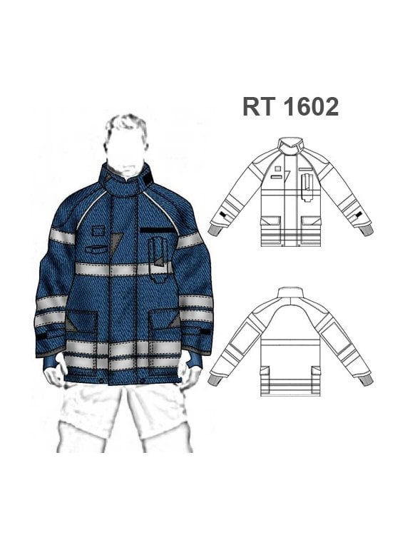 CHAQUETA BOMBERO RT 1602