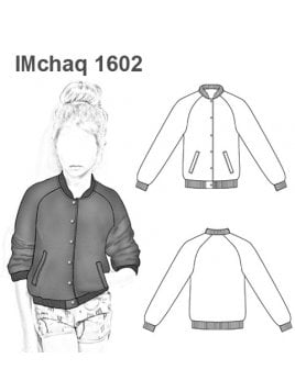 CHAQUETA  BOMBER NIÑA 1602