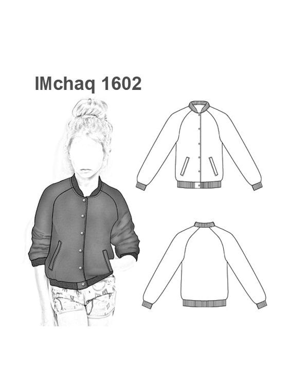 CHAQUETA  BOMBER NIÑA 1602