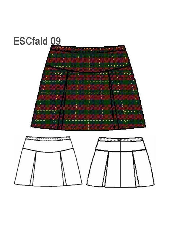 FALDA TABLAS ESCOLAR 0909