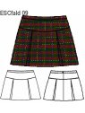 FALDA TABLAS ESCOLAR 0909
