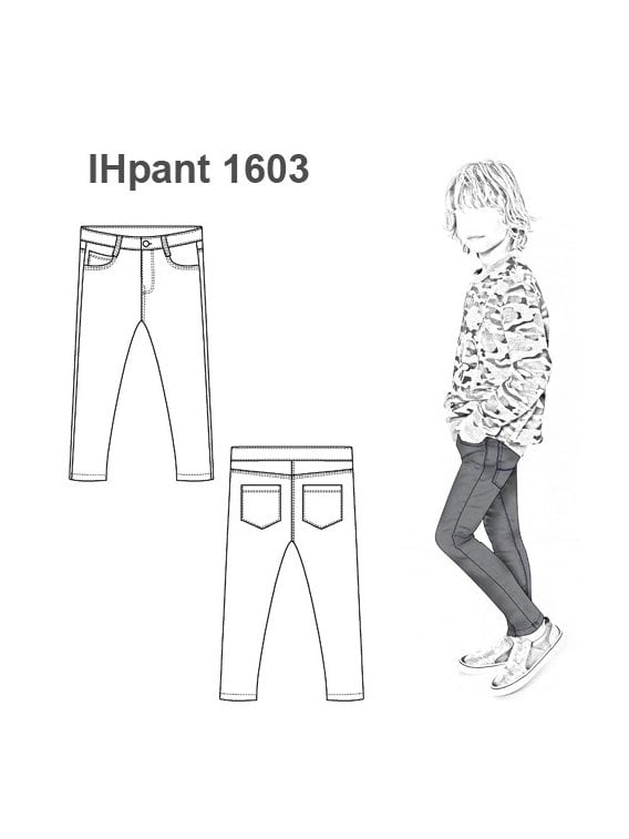 PANTALON JEANS NIÑO 1603