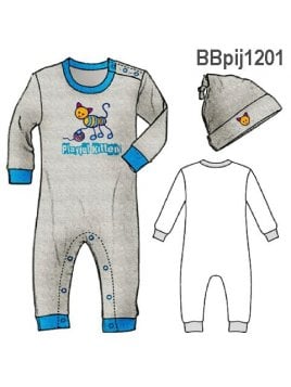 PIJAMA ENTERITO BEBE 1201