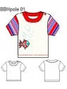 POLERA POLO BEBE, MANGA CORTA
