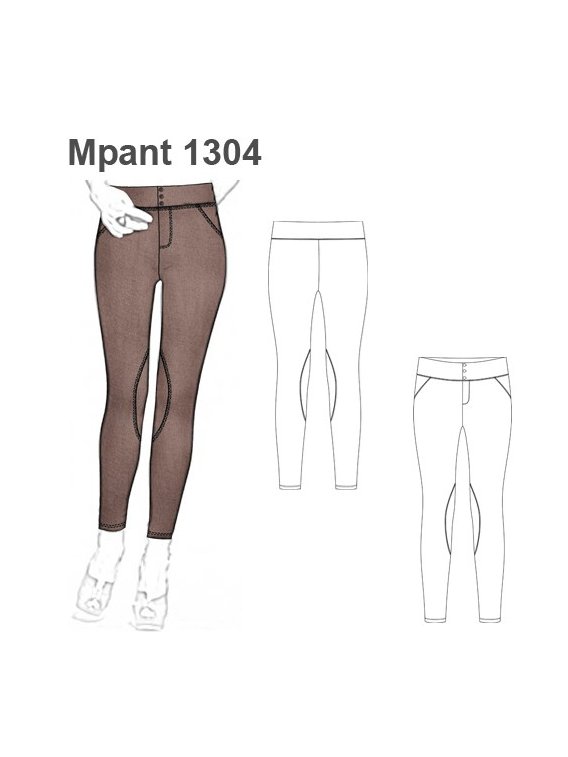PANTALON CALZA MUJER 1304