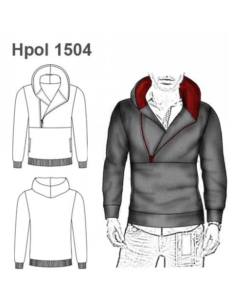 POLERON SEMI ABIERTO 1504