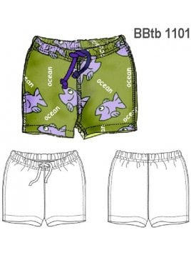 TRAJE DE BAÑO BEBE 1101