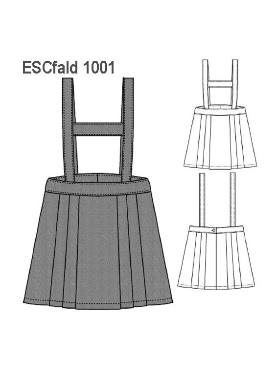 FALDA TABLAS ESCOLAR 1001