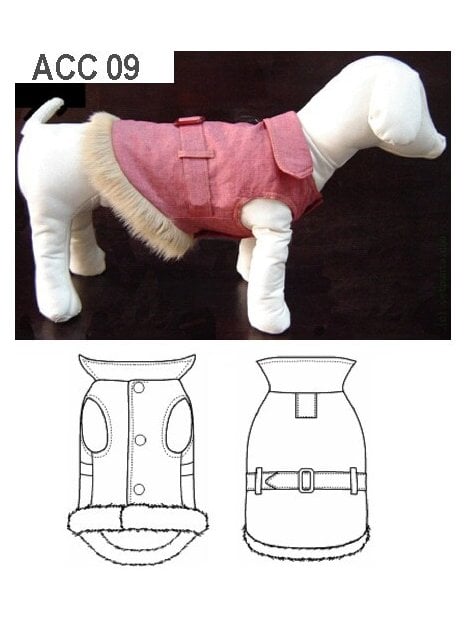 MOLDE: ABRIGO PARA PERRO ACC 0909