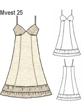 SOLERA CON VUELOS MUJER