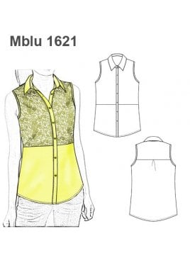 BUSA CAMISA CAMISERA SIN MANGAS MUJER