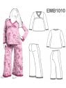 PIJAMA MATERNAL EMB 1010