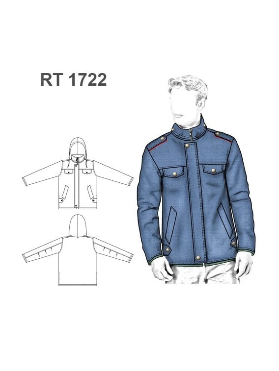 CHAQUETA TRABAJO IMPERMEABLE RT 1722