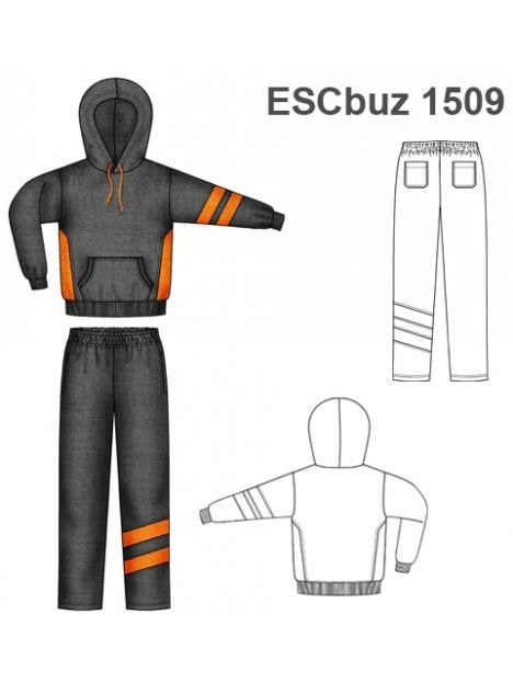 BUZO JOGGINS ESCOLAR COLEGIAL HOMBRE