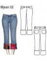 JEANS CAPRI  MUJER 0903