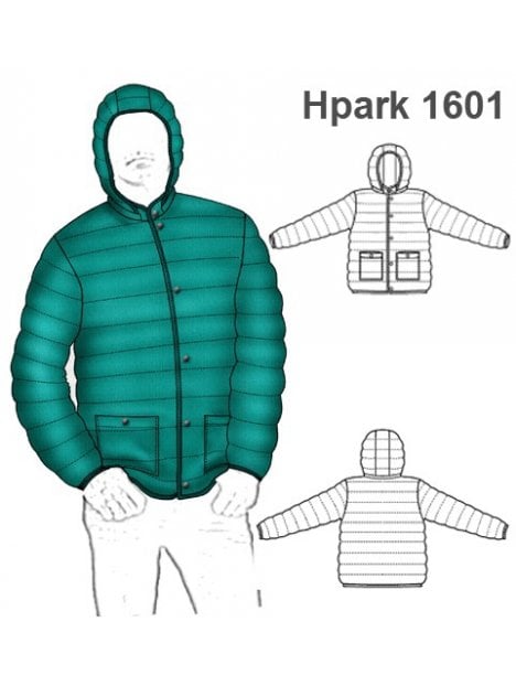 PARKA CORTA HOMBRE 1601