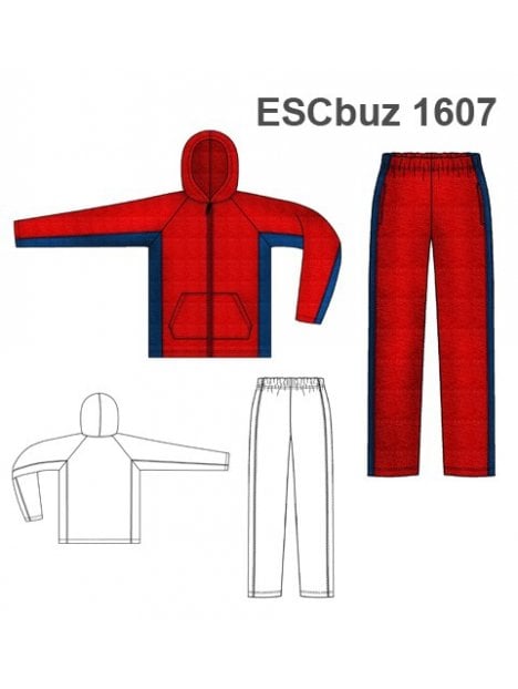 MOLDE: BUZO ESCOLAR 1607