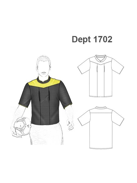 DEPORTE CAMISETA ARBITRO 1702