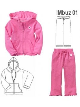 BUZO CANGURO NIÑA 0901