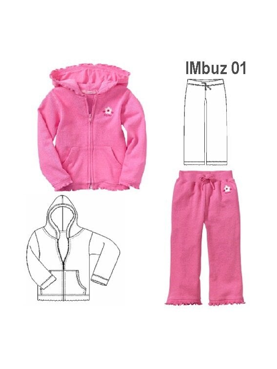 BUZO CANGURO NIÑA 0901