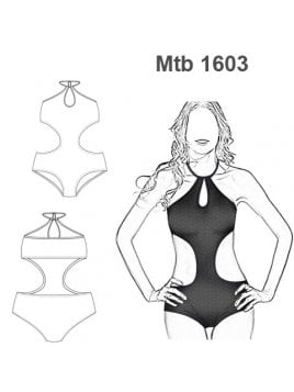 TRAJE DE BAÑO TRIKINI MUJER 1603