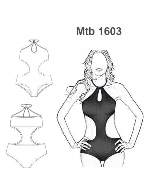 TRAJE DE BAÑO TRIKINI MUJER 1603
