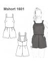 MONO ENTERITO CORTO SHORT MUJER