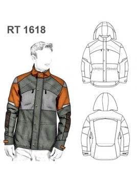 CHAQUETA TRABAJO FORESTAL RT 1618