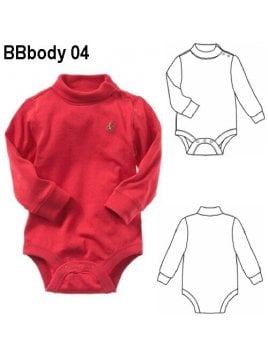 BODY CUELLO BEATLE  BEBE