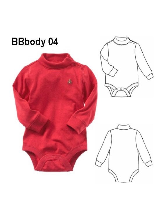 BODY CUELLO BEATLE  BEBE