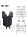 CHALECO TACTICO  AJUSTABLE RT 1701