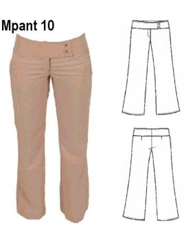PANTALON ELASTICADO MUJER 0910