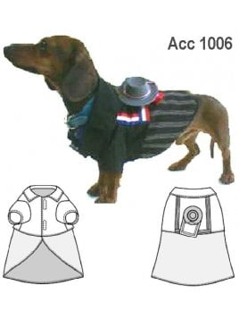 TRAJE HUASO MASCOTA ACC 1006