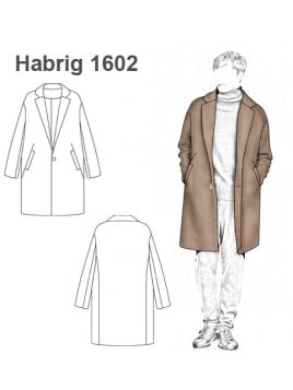 ABRIGO TAPADO OVERSIZE HOMBRE