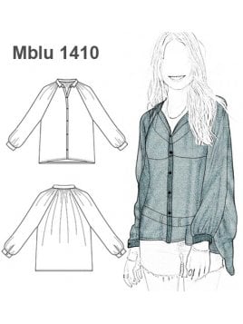 BLUSA CORTE EXTRAGRANDE MUJER